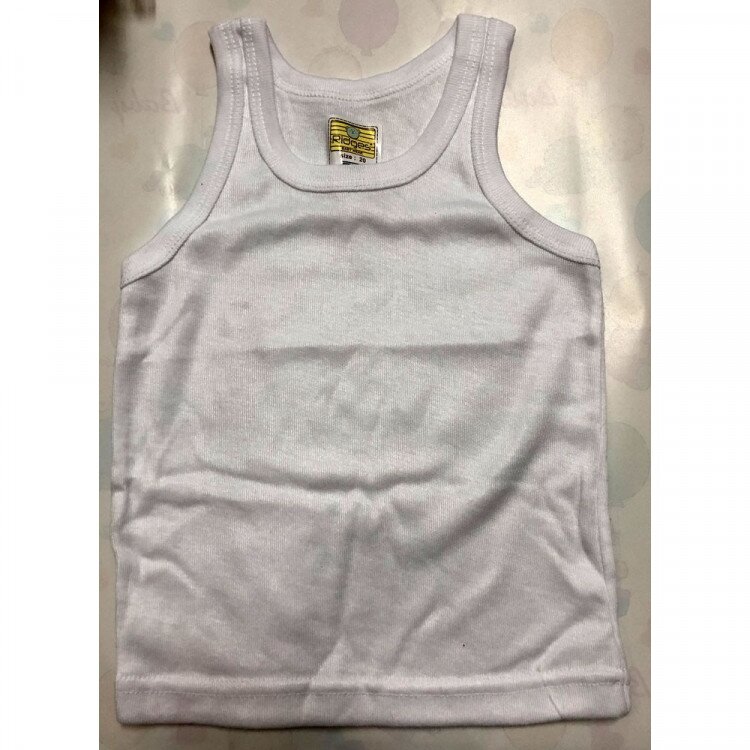 Singlet Anak Ridges Polos Barney