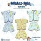 Setelan Baju Bayi Pendek Kancing Depan 12-18 Bulan RIDGES ukuran L