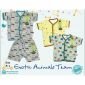 Setelan Baju Bayi Pendek Kancing Depan 6-12 Bulan RIDGES M #3