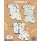 Setelan Baju Bayi Pendek Kancing Depan 6-12 Bulan RIDGES M #5
