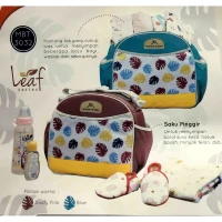 Tas Bayi Kecil Moms Baby Leaf Series / Tas Perlengkapan Bayi / Diapers Bag Bayi / Tas Traveling Bayi / Tas Baby Carrier Bayi