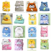 Selimut Bayi Topi / Hoodie Boneka