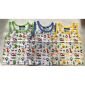 Paket Hemat Singlet Anak Ridges Motif - Lusinan (Motif Acak2