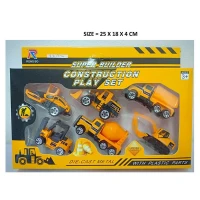 Mainan Trucks Die Cast Metal Super Builder 19070096