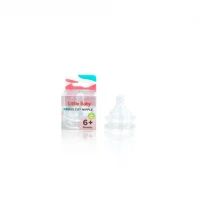 Dot Peristaltic Nipple Plus (Wide Neck) Little Baby 19070107