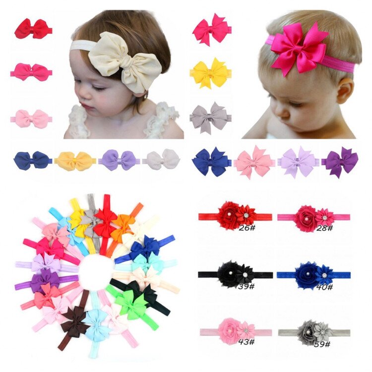 Bandana Bayi / Bandana Anak Perempuan Model Bunga / Pita Cantik