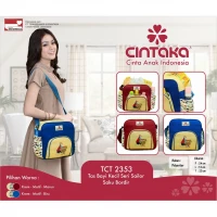Tas Bayi Kecil Cintaka Seri Sailor TCT2353 / Tas Perlengkapan Bayi / Diapers Bag Bayi / Tas Traveling Bayi / Tas Baby Carrier Bayi
