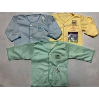 Baju Bayi Panjang Newborn Polos Murah 19090046 / Baju Baby Panjang Newborn / Atasan Panjang Bayi Baru Lahir / Baju Bayi Newborn Adem