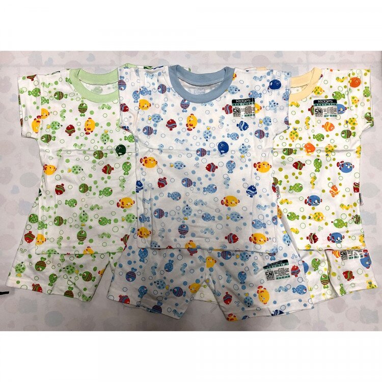 Setelan Anak Kaos Ridges Fish