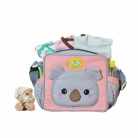 Tas Bayi Kecil Baby Joy Kokoa Series BJT1031 / Tas Perlengkapan Bayi / Diapers Bag Bayi / Tas Traveling Bayi / Tas Baby Carrier Bayi
