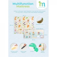 Minitiny Matras Multifungsi / Alas Tempat Bermain Bayi atau Anak 180x200cm