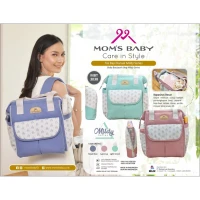 Tas Bayi Ransel Mil-Dy Series Moms Baby / Tas Perlengkapan Bayi / Diapers Bag Bayi / Tas Traveling Bayi / Tas Baby Carrier Bayi