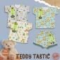 Baju Setelan Bayi Pendek Newborn RIDGES / Baju Bayi Pendek 0-3 bulan / Baju Baby Pendek Newborn / Setelan Pendek Bayi Baru Lahir / Baju Bayi Newborn Adem #6
