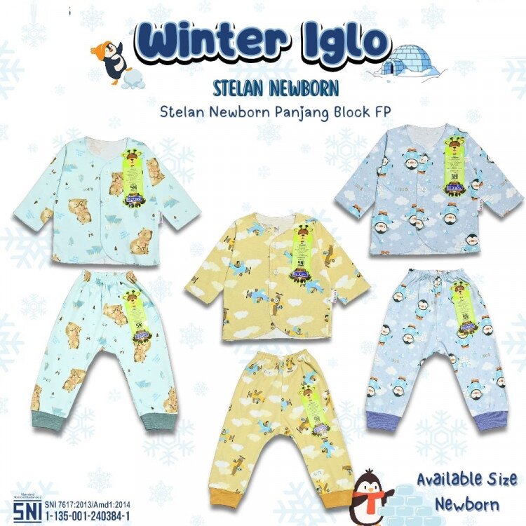 Setelan Baju Bayi Panjang Newborn Ridges / Piyama Bayi Baru Lahir / Baju Baby Panjang Newborn / Setelan Panjang Bayi Baru Lahir / Baju Bayi