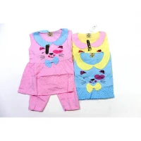 Setelan Cewek Cat Smile 20020040