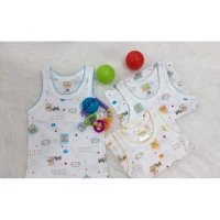 Singlet Anak Ridges Barney Motif / Singlet Bayi