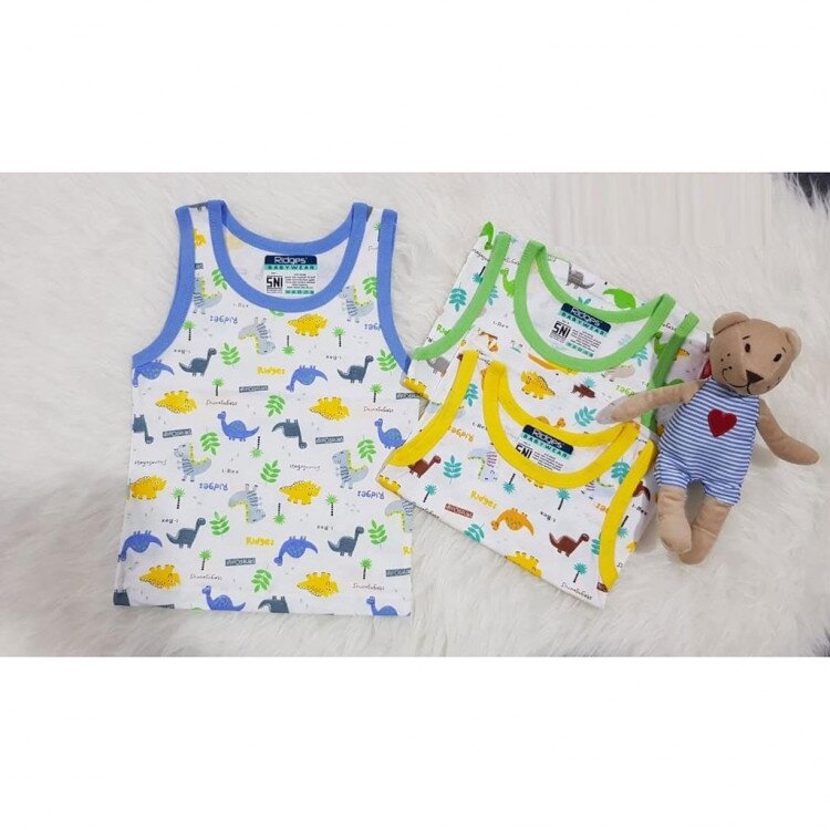 Baju Atasan Singlet Anak Ridges Dino's