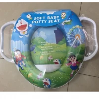Baby Potty Seat with Handle - Doraemon
