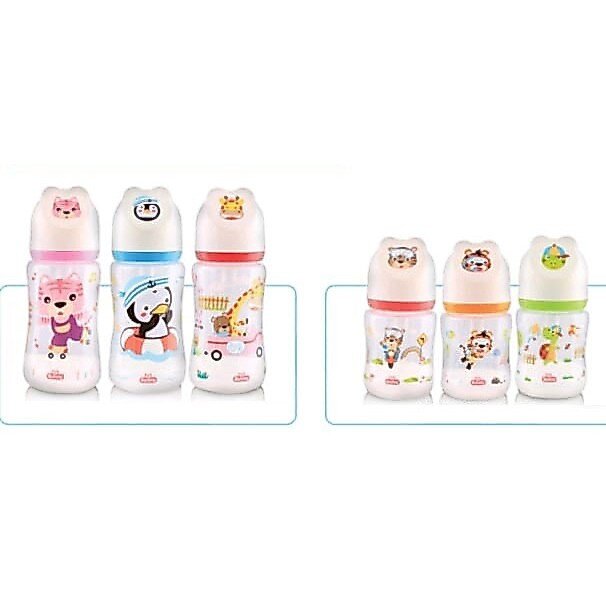 Botol Susu Bayi Wide Neck Lusty Bunny 125ml / 250ml