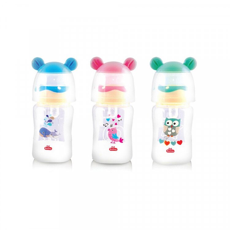 Botol Susu Bayi Wide Neck Lusty Bunny Ear 125ml / 250ml