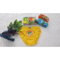 Celana Dalam Anak Laki-Laki Ridges Duplex Premium Quality Dino Isi 3pcs