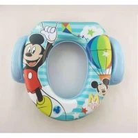 Baby Potty Seat Anak Tikus Biru Baby Grow with Handle (Pegangan) / Dudukan Toilet Anak