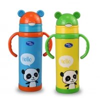 Baby Safe Vaccum Flask Botol Termos Anak Sedotan 400ml 20060040