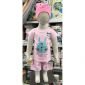 Baju Setelan Kaos Anak Ridges Polos Cewek / Setelan Kaos Anak Perempuan (Motif Random) #2