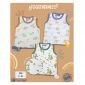 Paket Hemat Baju Atasan Singlet Anak Ridges Motif Warna Lusinan (12pcs) #4