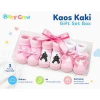 Kaos Kaki Baby Grow 3 in 1 Girl 20090020