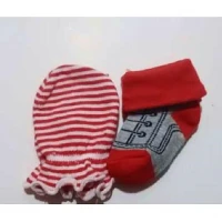 Sarung Tangan dan Kaki Merah Baby Grow Boy 20090014