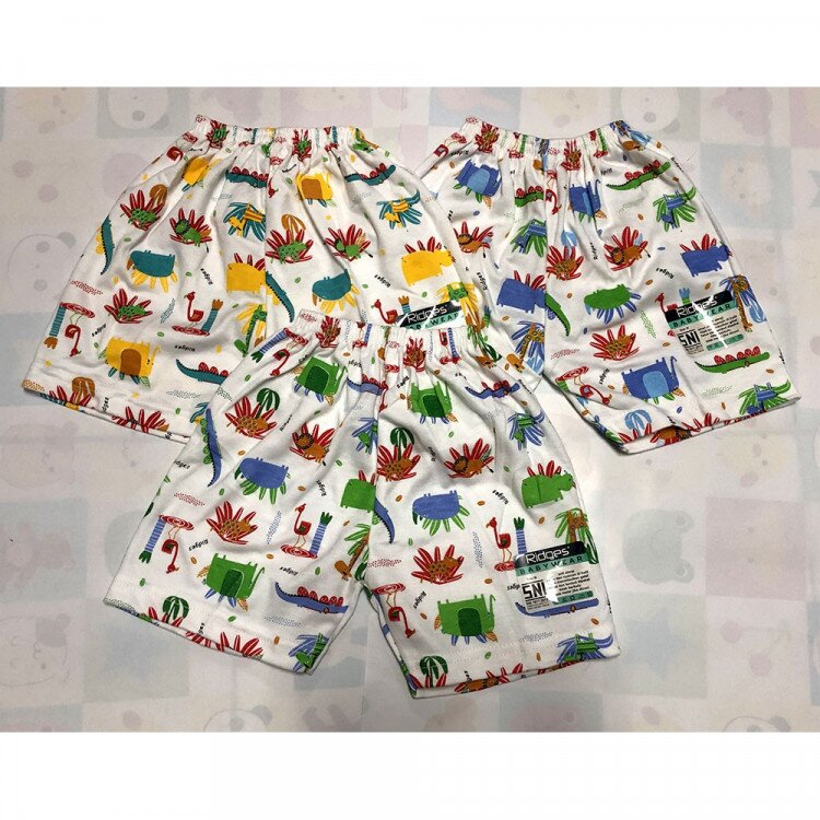 PROMO Celana Pendek Anak Ridges Motif Random (Satuan)