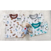 Baju Atasan Kaos Anak Ridges Glasses Dino