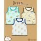 Promo Baju Atasan Singlet Anak Ridges Motif Warna Random #3