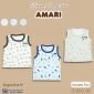 Promo Baju Atasan Singlet Anak Ridges Motif Warna Random #7