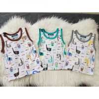 Baju Atasan Singlet Anak Ridges Flamingo