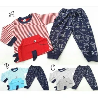 Setelan Baju Tidur / Piyama Bayi Hiu 21010046