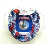 Baby Potty Seat with Handle - Spiderman / Dudukan Toilet Anak