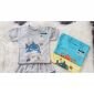 Baju Atasan Kaos Anak Ridges Polos Laki-Laki (Motif Random) #3