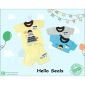 Baju Atasan Kaos Anak Ridges Polos Laki-Laki (Motif Random) #6