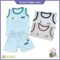 Baju Setelan Anak Singlet Ridges Prosperity Stripes
