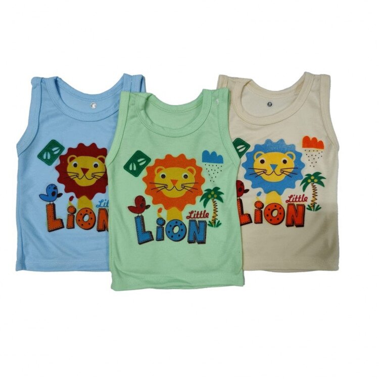 Baju Atasan Singlet Anak Murah 3pcs (Merek Excellent77)