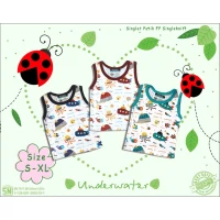Baju Atasan Singlet Kutung Anak Ridges Underwater Plays (Atasannya Saja)