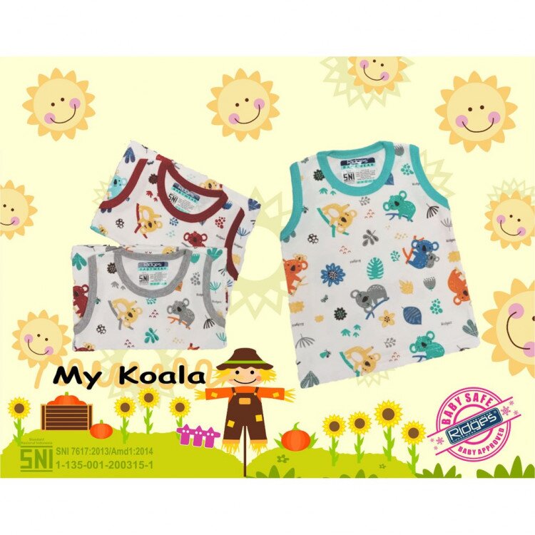 Baju Atasan Singlet Anak Ridges My Koala (Atasannya Saja)