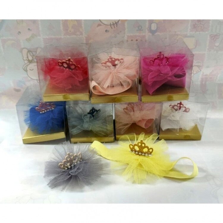 Bandana Bayi / Jepitan Rambut Anak Mahkota