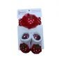 Kaos Kaki + Bandana Set Rinda Strawberry Merah 21050006