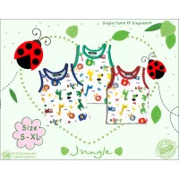 Baju Atasan Singlet Anak Ridges Jungle Palm