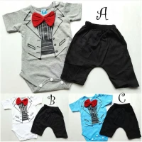 Baju Setelan Bayi Laki-laki Jumper Jas Dasi 21060053