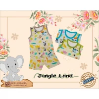 Baju Setelan Singlet Anak Ridges Jungle Land Warna