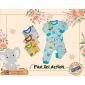 Setelan Oblong Panjang Anak Kancing Pundak / Baju Tidur Anak / Piyama Anak Ridges #4